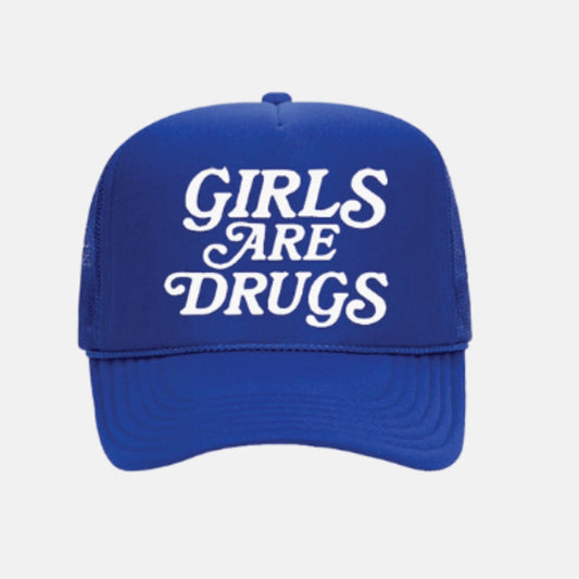 Girls Are Drugs Hat (Royal)
